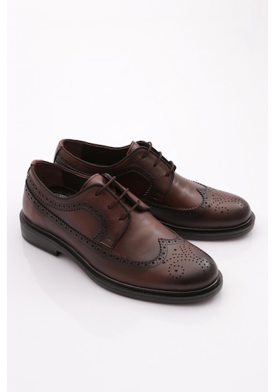 Dgn 2054 Erkek Oxford Ayakkabi 2054-1506-R0685 Kahverengi