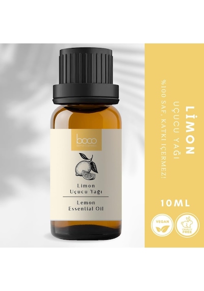 Tr Limon Uçucu Yağı 10 Ml %100 Saf Ve Analizli Citrus Limon Lemon Oil Ferahlatıcı Aromaterapi Diğer