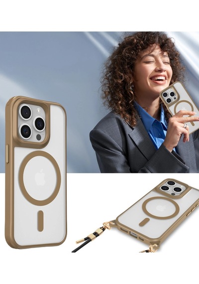 Apple Uyumlu iPhone 15 Pro Max Kılıf Enka Magsafe Silikon Kılıf Siyah/