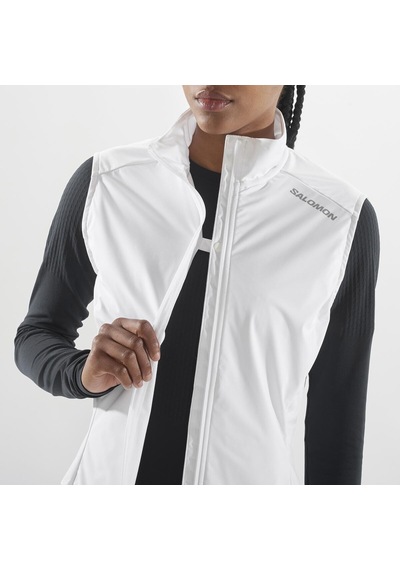 Salomon Lıght Shell Vest Kadın Rüzgarlık White Lc2155100 Beyaz