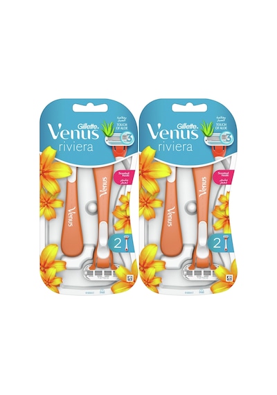 Gillette Venus Riviera Kullan At Kadın Tıraş Bıçağı 2 x 2'li
