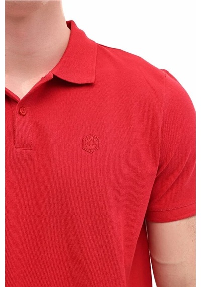 Lumberjack 6m Mb Ct953 T-sh 6fx Erkek Polo T-shirt 102064406 Kırmızı