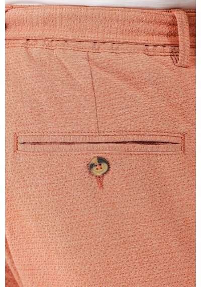 Efor Comfort Fit Belden Kumaş Kemerli Pamuk Oranj Jogger Pantolon P 1154 Turuncu