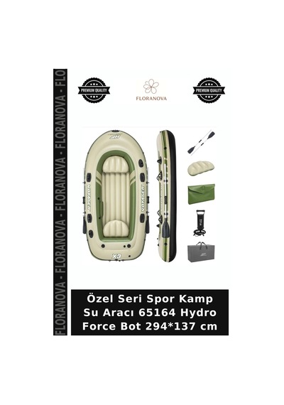 Özel Seri Spor Su Aracı 65164 Hydro Force Bot 294 137 Cm Çok Renkli