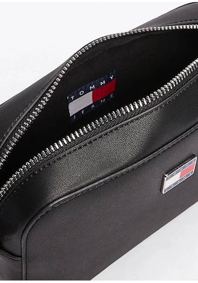 Tommy Hilfiger Logolu Kadın Siyah Çapraz Çanta Os Çok Renkli