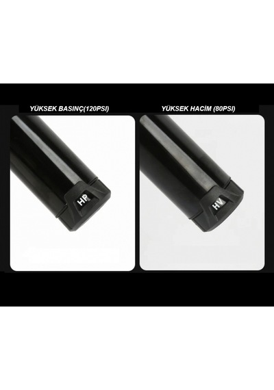Giyo Gp-84 120psi Göstergeli Hortumlu Bisiklet El Pompası