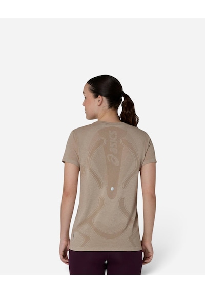 Asics Road Seamless Ss Top Kadın Kahverengi Kısa Kollu Tshirt 2012d292-200