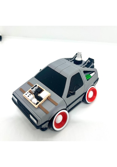 Back To The Future Delorean Dmc-12 3d Araba Figürü