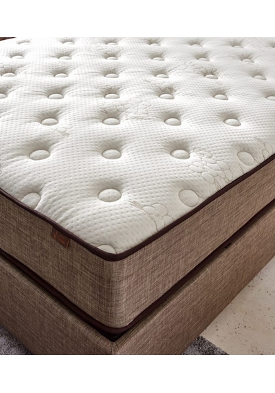 Nironyatak Organic Cotton Yatak 200X200 Çift Kişilik Doğal Pamuk Kumaşlı Eks