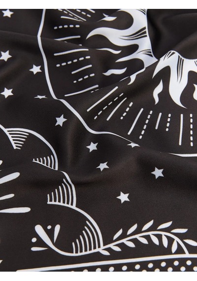 Lc Waikiki Kahverengi Desenli Kadın Bandana 2'li