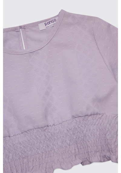 Panço Kız Çocuk Lila Bluz 2611gk57012 Mor