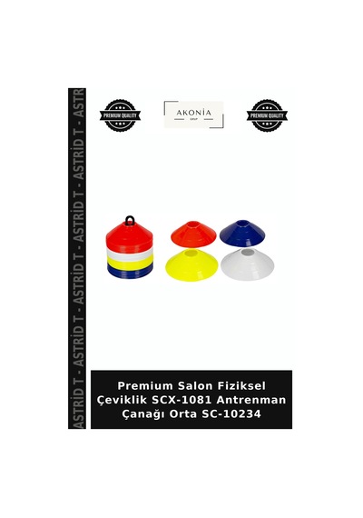 Premium Salon Fiziksel Çeviklik Scx-1081 Antrenman Çanağı Orta Sc-10234 Belirtilmemiş