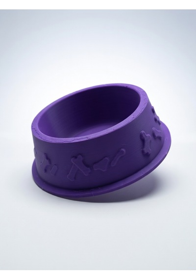 Kemik Desenli Mama Kabı 3d Baskı Kedi Köpek Mama Ve Su Kabı 12cm