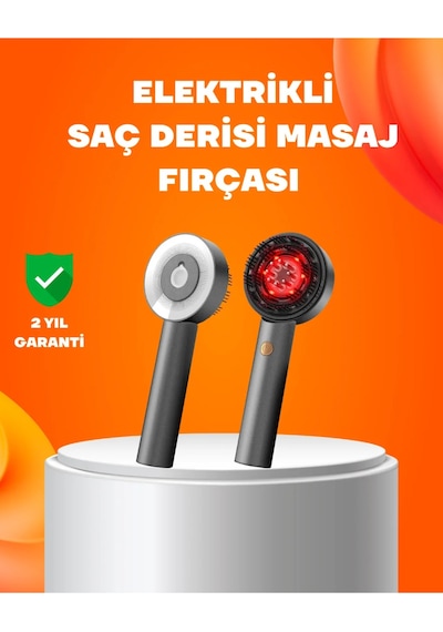 Kırmızı Işık Terapi Saç Derisi Masaj Tarağı 3 Modlu Yağ Hazneli Diğer