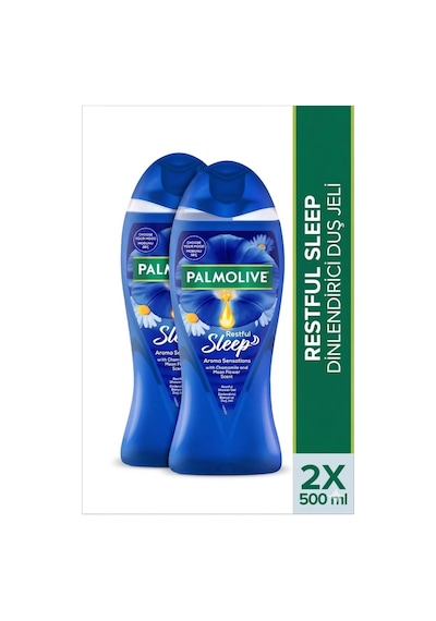 Palmolive Aroma Sensations Sleep Duş Jeli 500ml X2 Papatya Ve Gece Çiçeği Kokusu İle Dinlendirici Etki Diğer