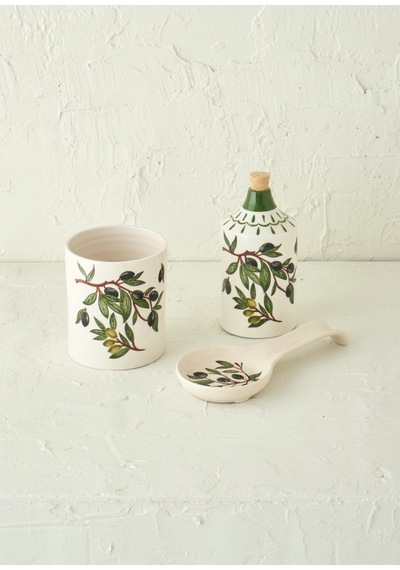 Bella Maison Olive Dik Kaşıklık 11,5x12,5 Cm Çok Renkli