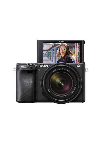Sony A6400 + 18-135 MM Aynasız Fotoğraf Makinesi (Sony Eurasia Garantili)