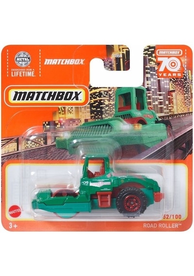 Matchbox Tekli Arabalar Road Roller Hlc77