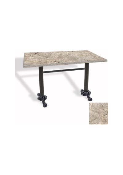 Çipa Döküm Ayak Masa 80x120 Cm - Werzalit, Wermodin Ve Allzalit Tabla - Scala Marble Çok Renkli Çipa Döküm Ayak Masa 80x120 Cm - Werzalit, Wermodin Ve Allzalit Tabla - Scala Marble Çok Renkli