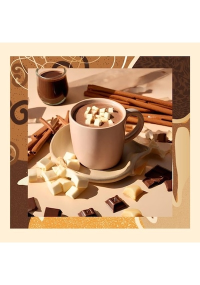 Mim and More Vanilyalı Sıcak Çikolata Vanilla Hot Chocolate 200 G