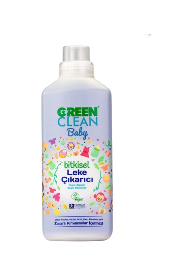 2 Adet Green Clean Bitkisel Bebek Leke Çıkartıcı 1000 Ml Diğer