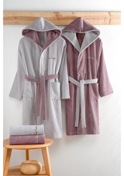 Pierre Cardin 4'lü Aile Seti Hoodie Mürdüm-gri Mürdüm - Gri Pierre Cardin 4'lü Aile Seti Hoodie Mürdüm-gri Mürdüm - Gri