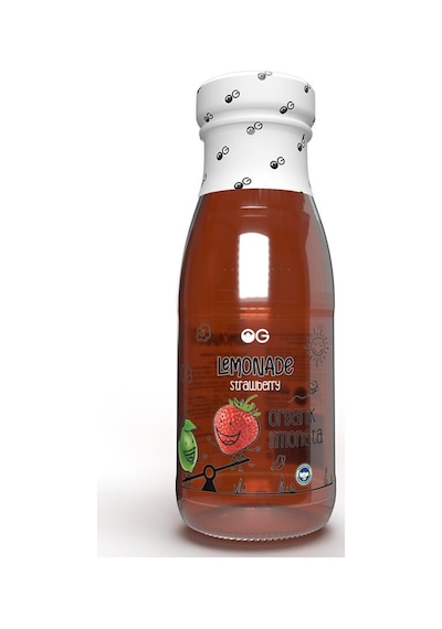 OG natural Organik Çilekli Limonata 250 ML
