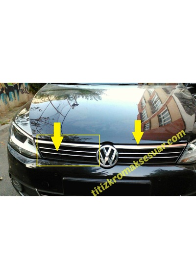 Volkswagen Jetta 2011-2013 Krom Ön Panjur 2015 Görünümlü 6P. Pçlk