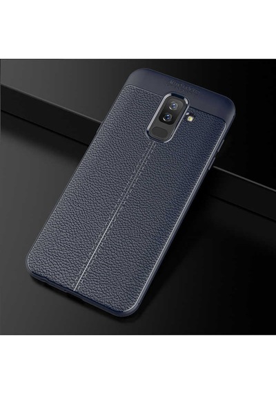 Samsung Galaxy Uyumlu A6 Plus 2018 Kilif Deri Tarzi Niss Silikon Case 389467489