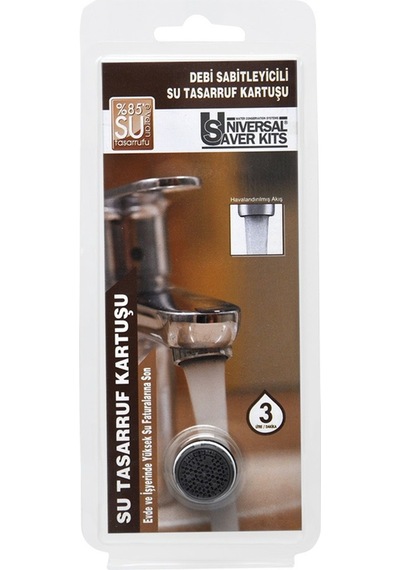 Flowsmart Su Tasarruf Kartuşu 3,7 L/dk %85 E Varan Su Tasarrufu Miks & Kuğu Uyumlu