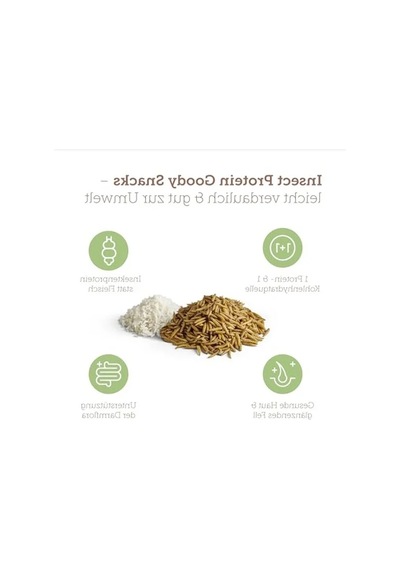 600 G Hassas Köpekler İçin Sağlıklı Atıştırmalık, Böcek Proteinli