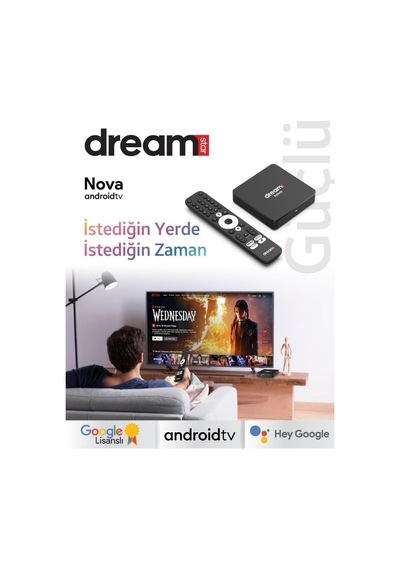 Nova Android Tv Box 2gb Ram 32gb Hafıza Google Lisanslı