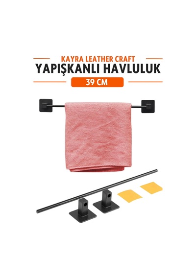 Yapışkanlı Metal Siyah Havluluk 39 Cm - Banyo Lavabo Mutfak Duvara Monte Delgisiz Vidalı Delmeden Kağıt Havlu Askısı - Paslanmaz Mat Siyah Uzun Bez Boru Askılık Standı Rayı Kağıtlık Rafı Düzenleyici Siyah Siyah Yapışkanlı Metal Siyah Havluluk 39 Cm - Banyo Lavabo Mutfak Duvara Monte Delgisiz Vidalı Delmeden Kağıt Havlu Askısı - Paslanmaz Mat Siyah Uzun Bez Boru Askılık Standı Rayı Kağıtlık Rafı Düzenleyici Siyah Siyah