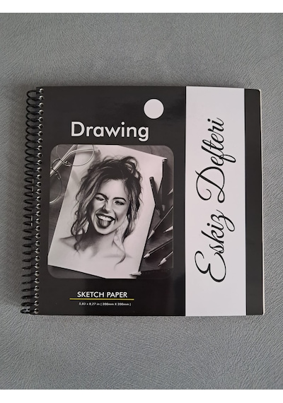 Eskiz Defteri, Çizim Defteri , Sketchbook 20cm X 20cm