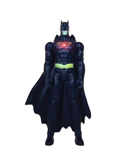TıfılToys Karanlık Savaşçı Batman Detaylı Işıklı Özellikli 16 Cm Koleksiyon Figürü Oyuncak