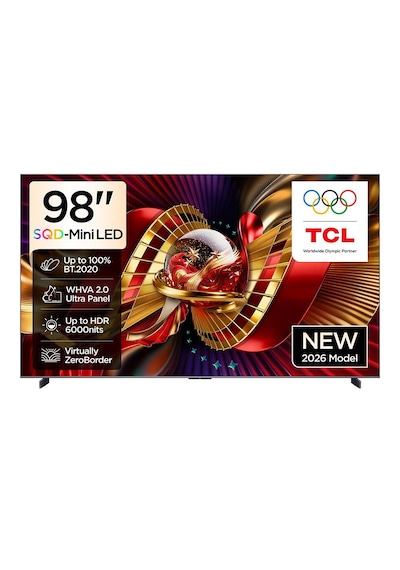 Tcl 98C8L 98" 248 CM 144 Hz SQD 4K UHD Google MiniLED TV