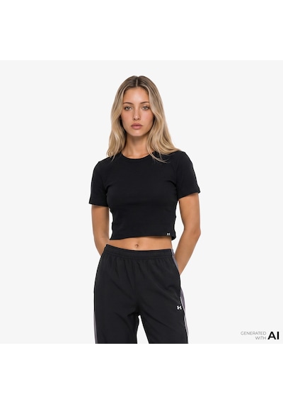 Under Armour Rival Rib Baby Kadın Siyah T-shirt 6000264