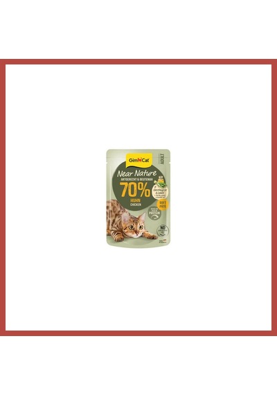 Gimcat Near Nature Ezme Tavuklu Pouch Yetişkin Kedi Konservesi 85 Gr Erdotıca