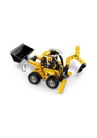 Mey İthalat 42197 Technic Kazıcı Yükleyici 104 Parça +7 Yaş