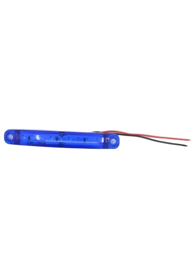 10 Adet Mavi Parmak Lamba 9 Led Su Geçirmez 12v 24v Emir