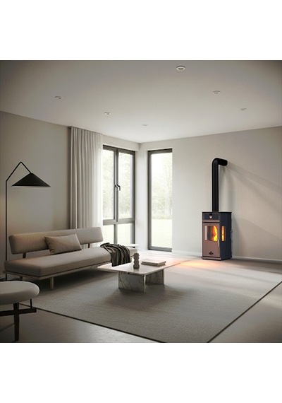 Sılver Plus 8 Kw Kuzine/ Manuel Pelet Ve Odun Sobası / Baba's Stove
