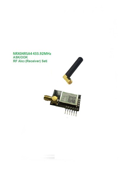 433.92mhz Ask/ook Rf Alıcı Seti Nrx04rsa4-set