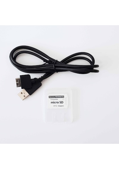 Ps Vita 1000 Kablo Ve Sd2vita Psv Adaptor Ps Vita Fat Kablo Sd2vita Mikro Sd Çevirici Vita Usb Kablo