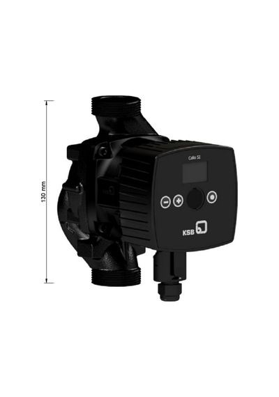 Ksb Calio Sı Hp Mini 25-130 150w Frekans Kon. Döküm Gövd. Sirkülasyon Pompası 1'' Dişli Bağlantı