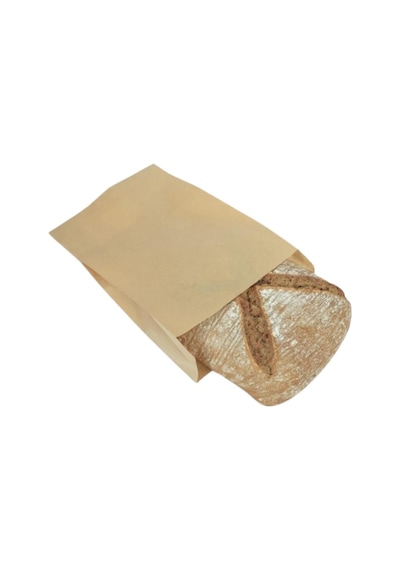 Gizpak Şamua Kraft Kese Kağıdı Çizgili 500gr 15x28x8 100 Adet