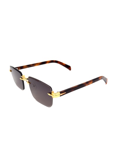 Black Blk8612 C3 Unisex Güneş Gözlüğü Altın