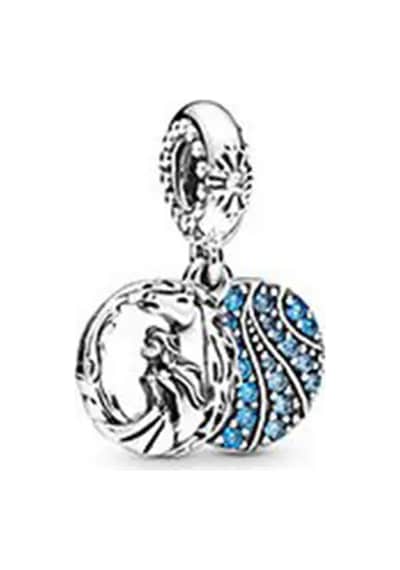 Fubena Frozen Elsa Disk Charm Gümüş