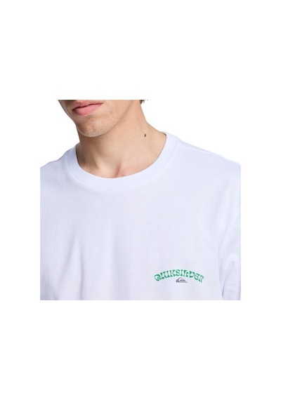 Quiksilver Tap In Erkek Beyaz Tişört