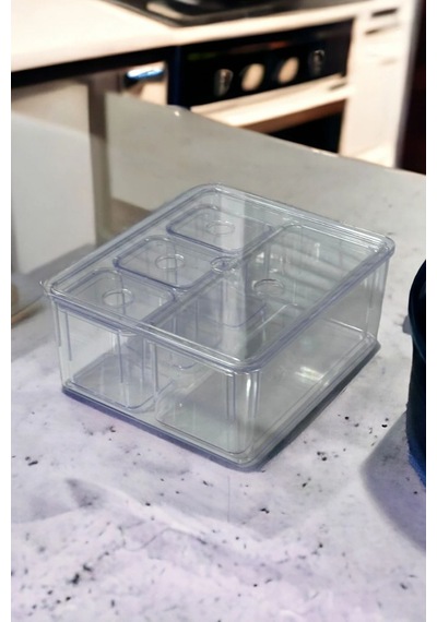 King Organizer Plastik 25 X 25 Turuncu Diğer