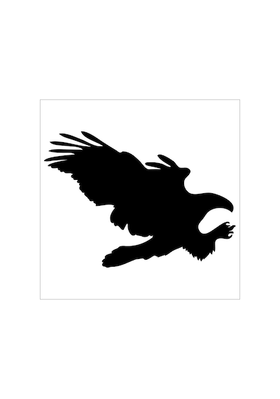 Kartal Folyo Sticker Derstv755 80cm Uzunluk Siyah